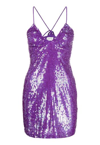 PAROSH - Sequined Mini Dress