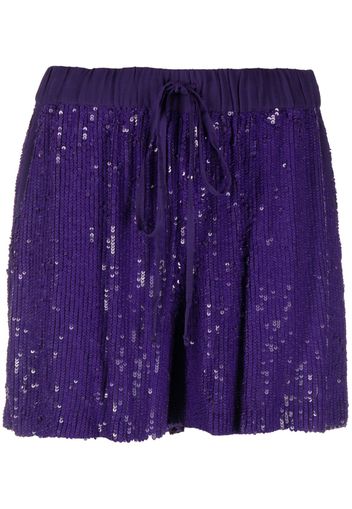 PAROSH - Sequined Shorts