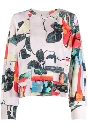 PAUL SMITH - Cotton Printed Sweatshirt