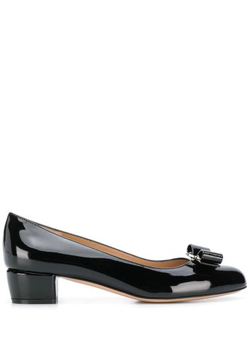 SALVATORE FERRAGAMO - Vara Patent Leather Pumps