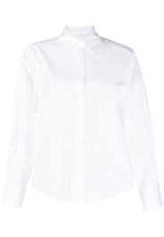 SEE BY CHLOÃ - Perforated Long Sleeve Shirt