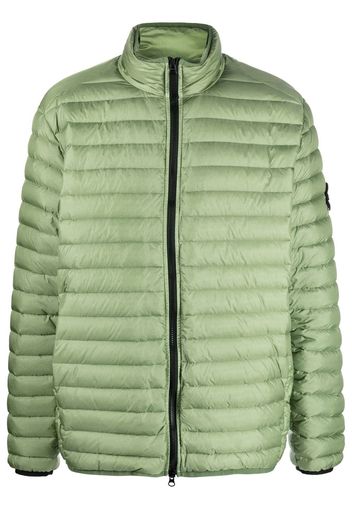 STONE ISLAND - Logo Nylon Down Jacket