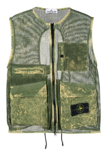 STONE ISLAND - Cotton Mesh Vest