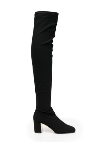 VALENTINO GARAVANI - Golden Walk Over-the-knee Boots