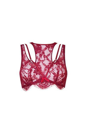 Agent Provocateur Talia High Neck Underwired Bra Red