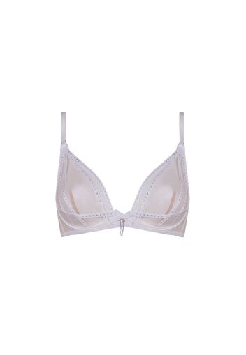 Agent Provocateur Rubi Plunge Underwired Bra White