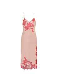 Agent Provocateur Christi Long Slip Nude And Red