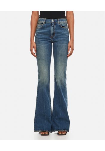 FLARED STRETCH JEANS