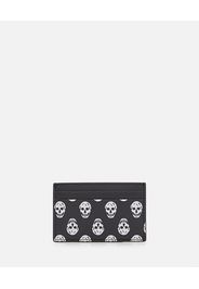 LEATHER SKULL CARD HOLDER