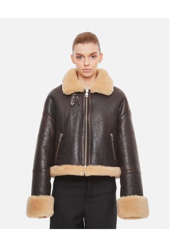 SHEARLING SHORT JACKET