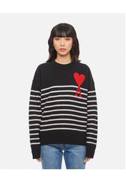 ADC STRIPED CREWNECK SWEATER