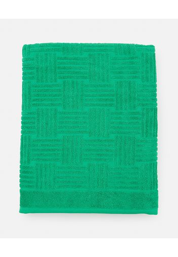 TERRY COTTON JACQUARD BEACH TOWEL