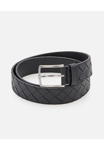 BRAIDED LEATHER BELT