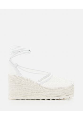 100MM LACE UP ESPADRILLES