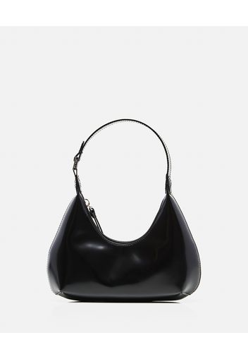 BABY AMBER PATENT LEATHER SHOULDER BAG