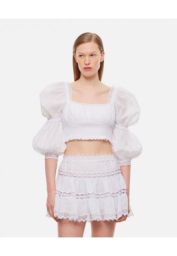 DAPHNE COTTON CROP TOP