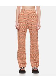 TWISTED COTTON TROUSERS