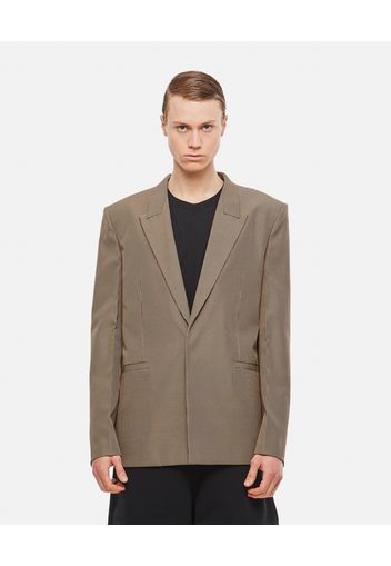 BOXY FIT SINGLE-BREASTED JACKET