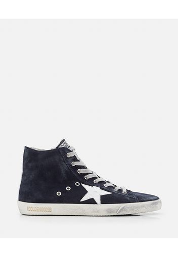 FRANCY SNEAKERS CLASSIC SUEDE UPPER SHINY LEATHER STAR