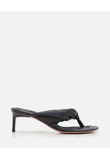 LES SANDALES MARI LEATHER SANDALS