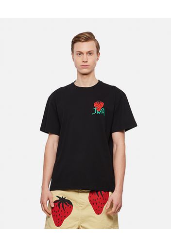 EMBROIDERED STRAWBERRY JWA T-SHIRT