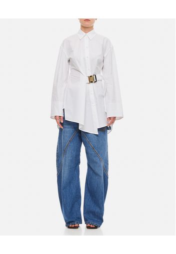 COTTON BUCKLE SHIRT