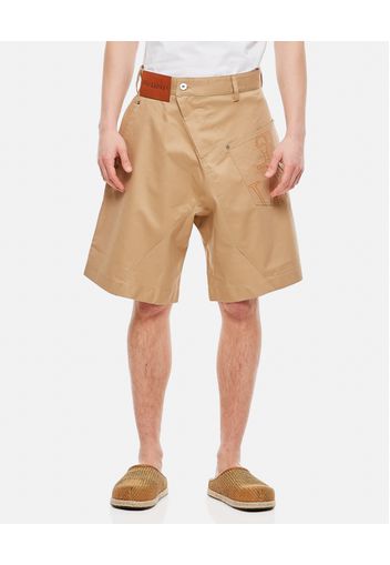 TWISTED CHINO SHORTS