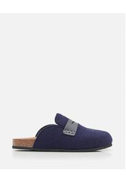 FELT LOAFER MULES