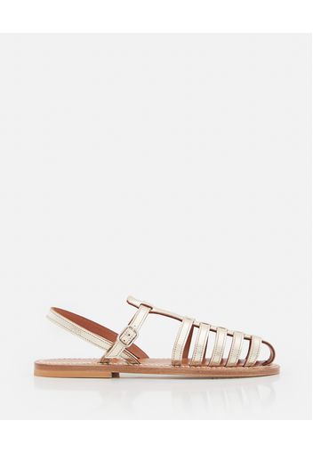 ADRIEN LEATHER SANDALS