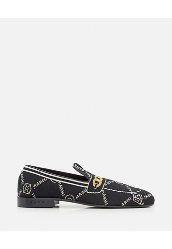 MONOGRAM STRETCH LOAFERS