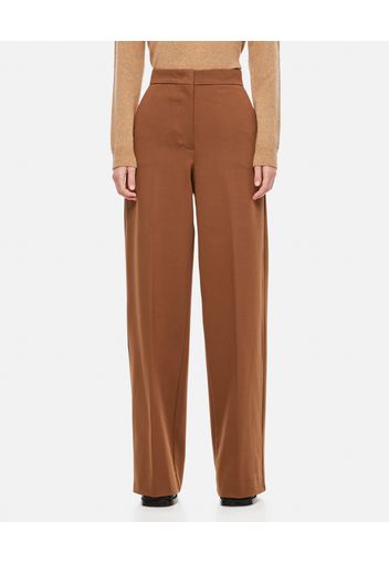 VISCOSE JERSEY TRONTO WIDE-LEG TROUSERS