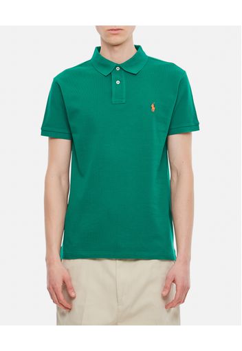 SHORT SLEEVE-KNIT POLO