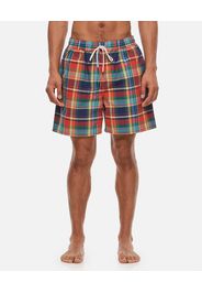 TARTAN SWIM SHORTS