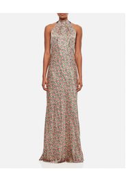 MICHELLE VISCOSE LONG DRESS