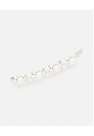 MEDIUM PEARL FLOWER HAIR CLIP