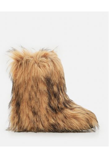 FAUX FUR RIDER BOOTS