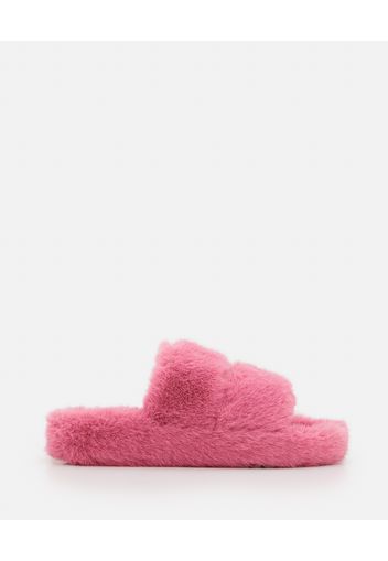 ISLA FAUX FUR SANDALS