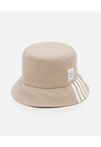 COTTON BUCKET HAT WITH 4BAR