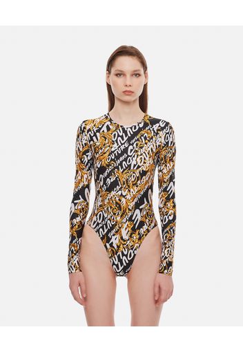 PRINTED LYCRA BODYSUIT