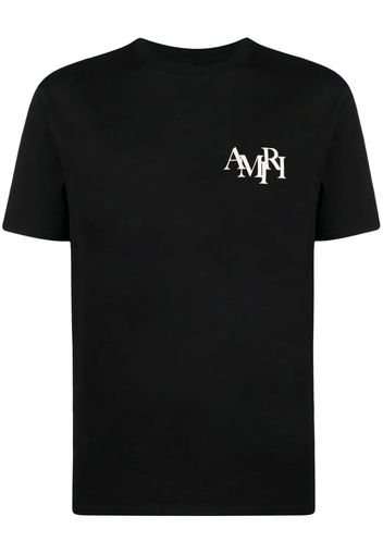 Amiri Staggered Logo Tee