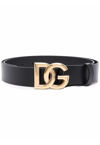 Belt With Crossed Dg Logo