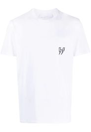 T-Shirt With Thunderbolt Logo