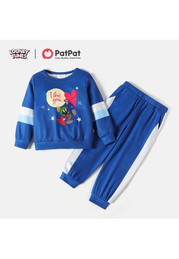 Looney Tunes 2-piece Toddler Girl Stars and Heart Print Sweatshirt and Sweatpants Set