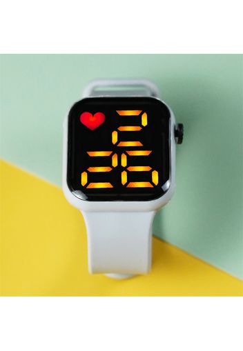 Kids LED Watch Digital Smart Square Electronic Watch (With packing box)