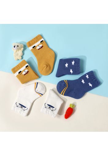 Baby / Toddler Cute Cartoon Striped Winter Thick Terry Socks