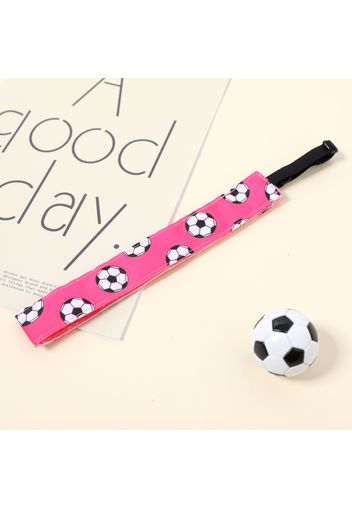 Football Print Yoga Sports Anti-slip Headband for Kids