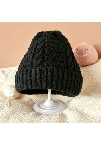 Toddler / Kid Solid Dome Knitted Hat