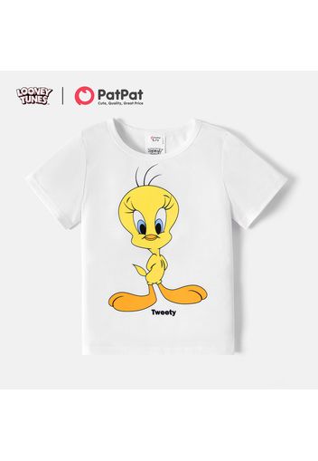 Looney Tunes Kid Boy/Kid Girl Letter Print Short-sleeve Tee