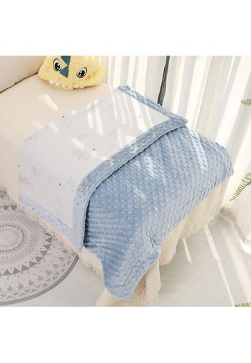 Baby Appease Peas Blanket Soft Thick Flannel Blanket Washable Quilt Cartoon Baby Blanket Infant Bedding