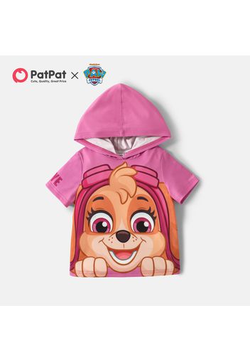 PAW Patrol Toddler Boy/Girl Letter Print Hooded Short-sleeve Tee